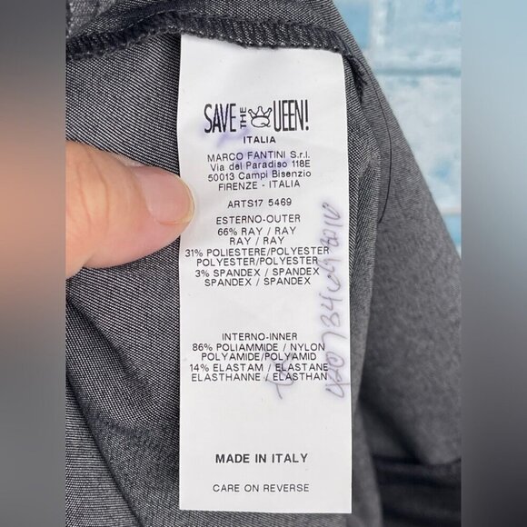 Save the Queen Overlap Pants size small - Picture 13 of 16